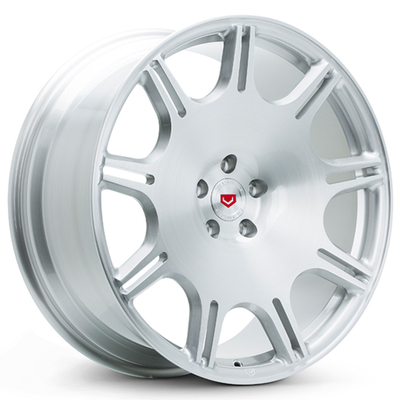 6061-T6 Vossen forjó la plata del lustre de Vossen VPS 312 de los bordes de Monoblock de las ruedas