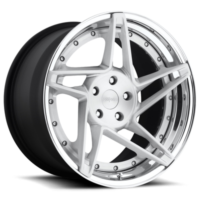Ruedas cóncavas 3PC JWL de Chrome del plato profundo rotiforme de CHD-T VÍA