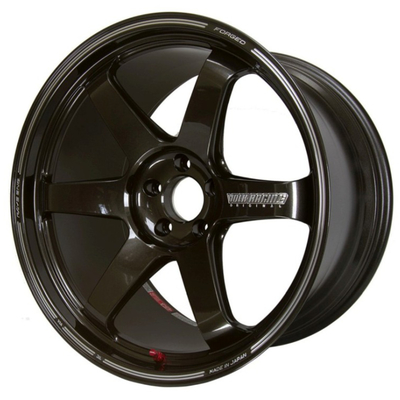 Edición Volk de la pista de los rayos TE37 ultra que compite con las ruedas forjadas Matt Black