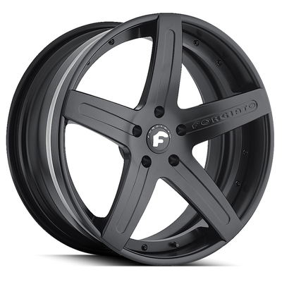 Matt Black Forgiato Aggio-ECL Ruedas forjadas Chrome Polished Brushed JWL