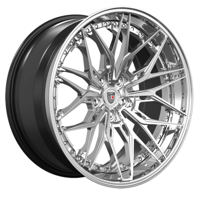 Anrky S3-X1 Porsche 991 opciones de Matt Black 3PC de las ruedas de Turbo S