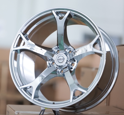 Llantas de cromo Nismo OEM para Nissan 370Z Infiniti Q50 Monoblock Forged Wheels