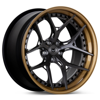 Vossen S21-01 configuraciones de las ruedas 6061-T6 3PC de Porsche de 3 pedazos