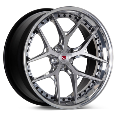 Vossen S21-01 configuraciones de las ruedas 6061-T6 3PC de Porsche de 3 pedazos