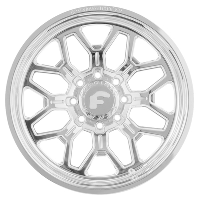 Estirones de plata brillantes de las ruedas 6061-T6 de Forgiato Flusso-T 4-8