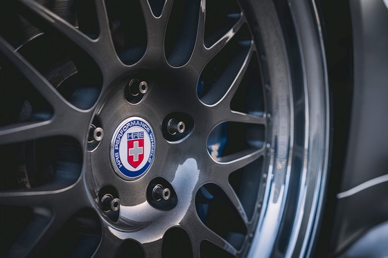 El plato profundo HRE forjó las ruedas la configuración 6061-T6 de 3 pedazos