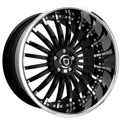 Lexani IF-714 Chrome forjó bordes multi del rayo de las ruedas 6061-T6