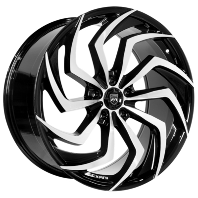 JWL TUV VÍA la sombra de Lexani rueda 26 pulgadas escalonó las ruedas Monoblock