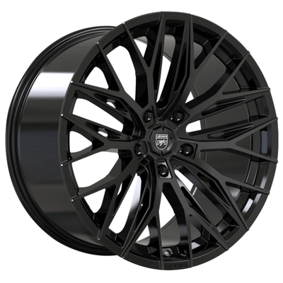 Rayo multi rojo Lexani Aries Wheels Monoblock Offset del caramelo 0-80m m