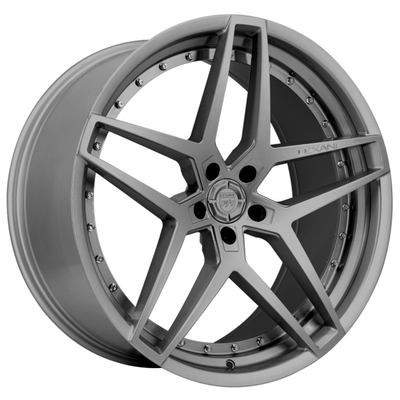 Remaches cóncavos de Monoblock Lexani Spike Lexani Forged Wheels Chrome
