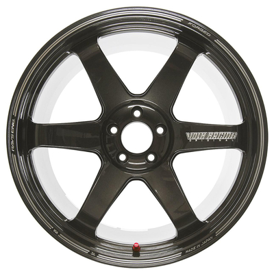 Edición Volk de la pista de los rayos TE37 ultra que compite con las ruedas forjadas Matt Black