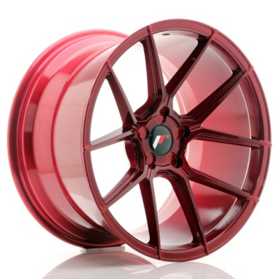 El JR rojo JR30 BMW del platino forjó las ruedas 6061-T6 Monoblock