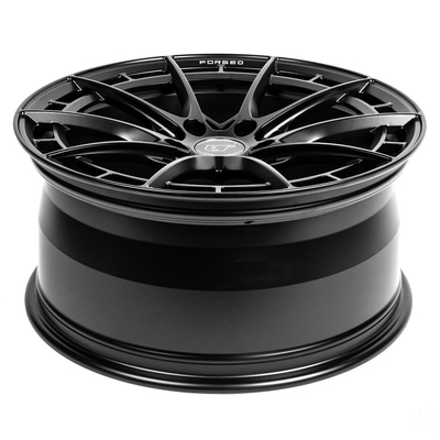 El negro brillante VR de D03-R forjó Porsche 991 Turbo rueda la pulgada 16-26
