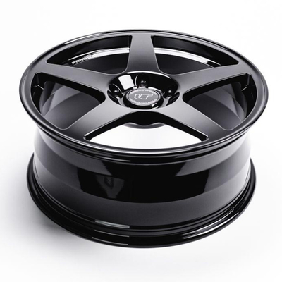 20x9.0 20x12 991 Turbo Porsche forjó negro brillante de las ruedas