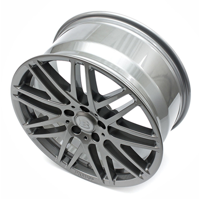 Compense el titanio líquido de 80m m Mercedes Benz Forged Wheels Monoblock F
