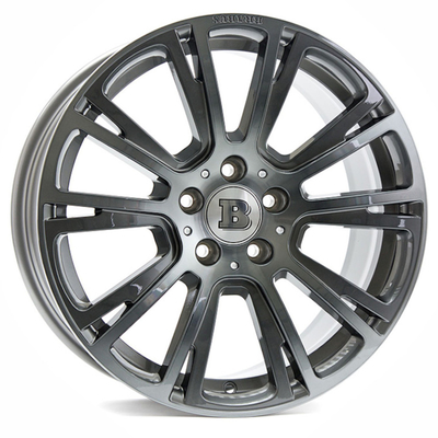 Titanio líquido tallado hueco de Mercedes Forged Wheels R de los rayos