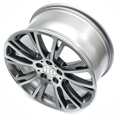 Titanio líquido tallado hueco de Mercedes Forged Wheels R de los rayos