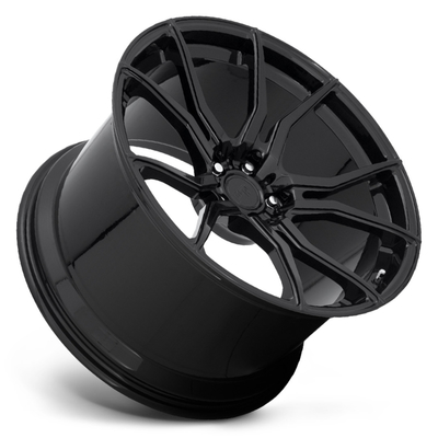 Los finales de encargo ISO 9001 Monoblock forjaron negro brillante de las ruedas