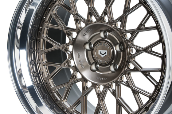 BMW E46 M3 Vossen forjó las ruedas del platino de Vossen ERA-1 de las ruedas