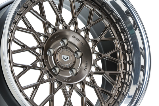 BMW E46 M3 Vossen forjó las ruedas del platino de Vossen ERA-1 de las ruedas