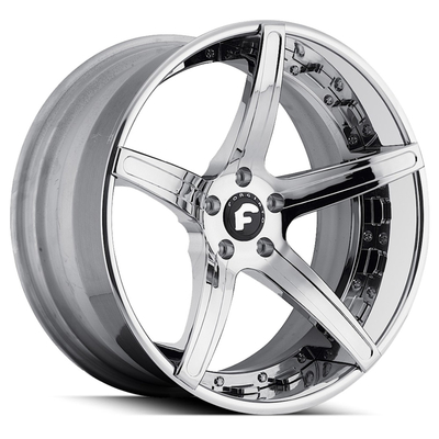 JWL TUV VÍA bordes de plata cepillados con el labio Affilato-ECL de Chrome
