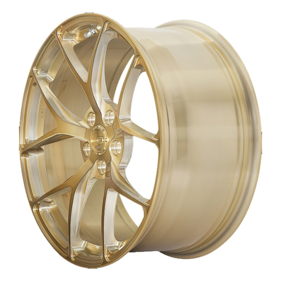Ruedas de bronce de 21 pulgadas RZ21 Audi R8 porque Monoblock cóncavo forjado