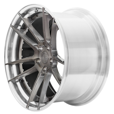 El plato profundo HCA163 Porsche forjó las ruedas para Porsche Cayenne GTS