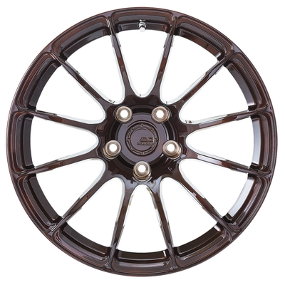 RS43 Porsche forjó los bordes cóncavos de Monoblock de las ruedas 16" 18" 20"