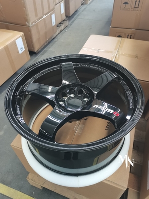 Rayos Volk de Nissan Skyline GT-r R34 R33 R32 que compite con las ruedas forjadas Nismo LMGT4