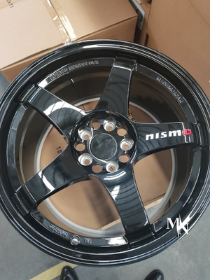 Rayos Volk de Nissan Skyline GT-r R34 R33 R32 que compite con las ruedas forjadas Nismo LMGT4