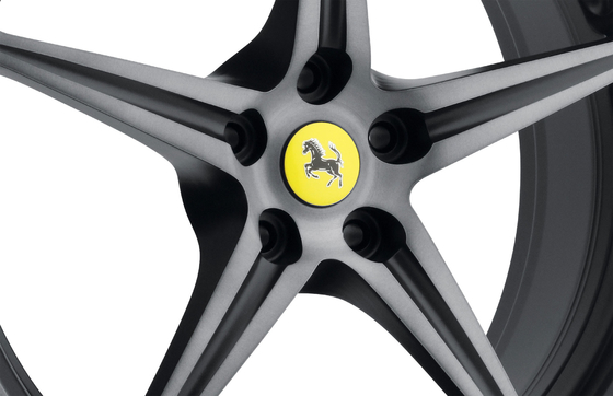 El diseño Ferrari del OEM forjó las ruedas para 458 la aleación de aluminio de Italia 6061-T6
