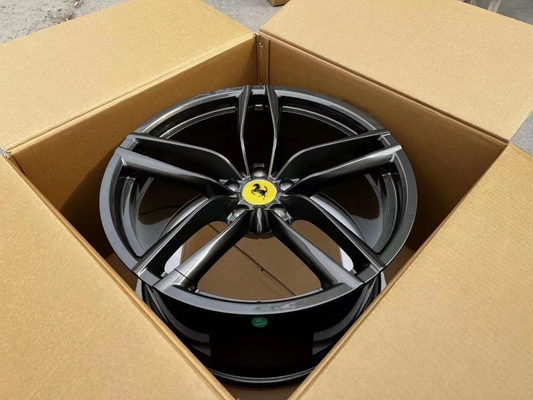 El diseño Ferrari del OEM forjó las ruedas para Ferrari 488 GTB Diamond Cut