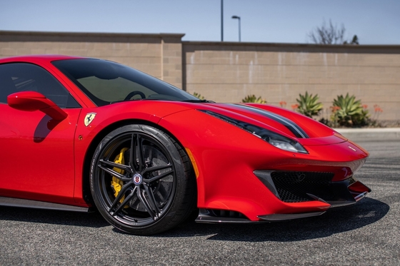 Los bordes de lujo HRE P107SC Monoblock forjaron las ruedas para Ferrari 488 Pista