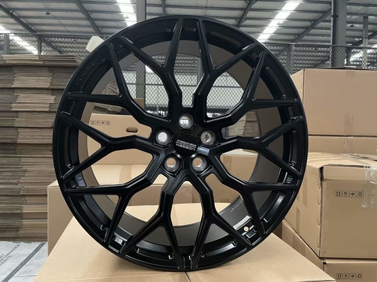 Ruedas forjadas negras del satén de Vossen HF-2