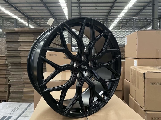 Ruedas forjadas negras del satén de Vossen HF-2