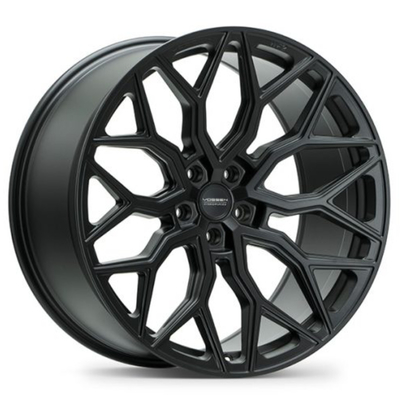 Ruedas forjadas negras del satén de Vossen HF-2