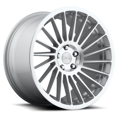 IND-T rotiforme Monoblock forjó la aleación de aluminio de las ruedas 6061-T6