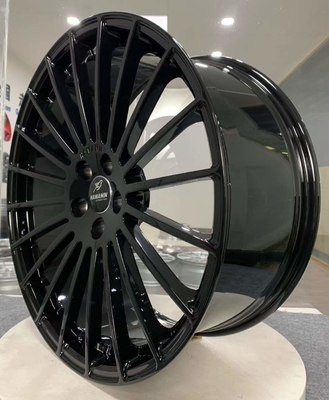 El ANIVERSARIO EVO 2 X5M F85 20 de HAMANN 21 22 pulgadas BMW forjó negro brillante de las ruedas
