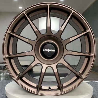 DTM rotiforme forjó la aleación de aluminio de las ruedas 6061-T6