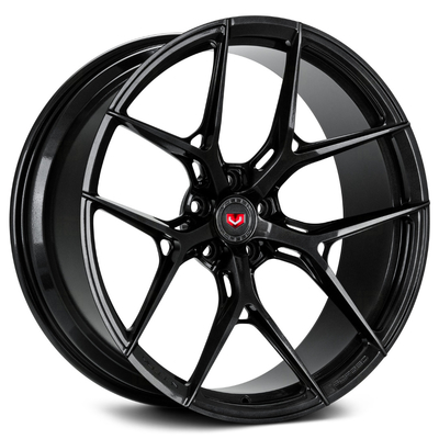 Vossen S21-01 forjó la cara negra cepillada las ruedas