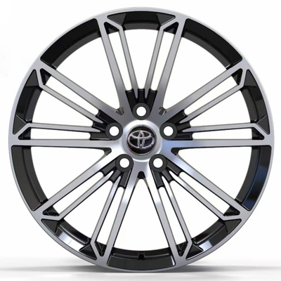 Toyota 19" auto de la fragua del diseño del OEM rueda la cara trabajada a máquina