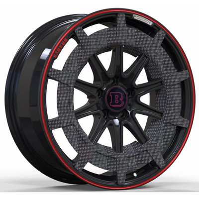 La fibra de carbono Brabus forjó las ruedas para Mercedes Benz AMG S63