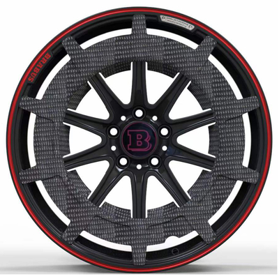 La fibra de carbono Brabus forjó las ruedas para Mercedes Benz AMG S63