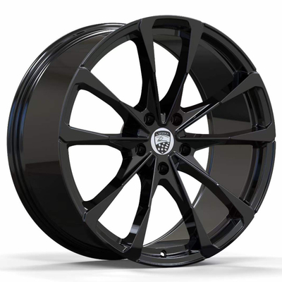 22" negro brillante forjó las ruedas para Mercedes Benz G63