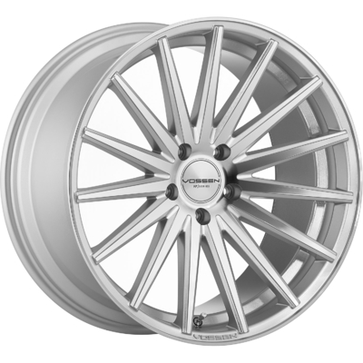 La plata cepillada Vossen VFS-2 forjó las ruedas para BMW E93 M3