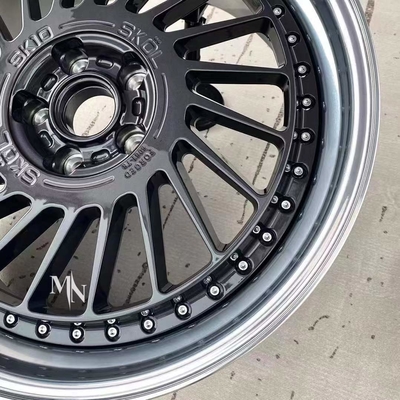 SKÖL SK10 bordea el plato del hecho que 3 pedazos forjaron las ruedas para Porsche 911 992 997 GTS