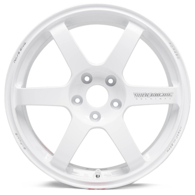 Volk que compite con la SAGA TE37 S-más la rociada 18X9.5 blanco +38 +45 5x114.3 5X120