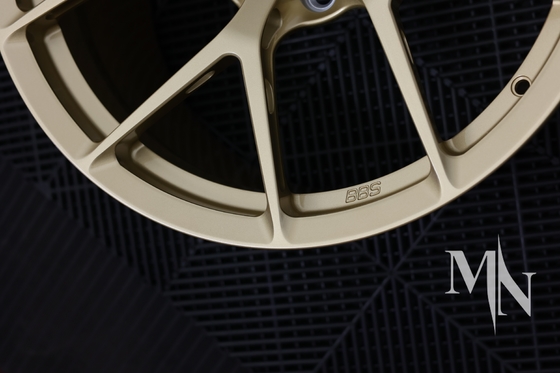 BBS FI R Disponible con llantas de oro forjadas a medida para Audi R8