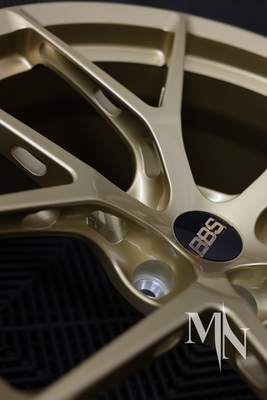 BBS FI R Disponible con llantas de oro forjadas a medida para Audi R8