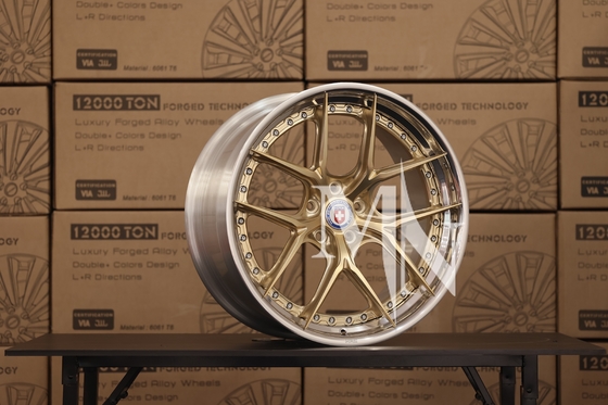 2 piezas HRE S101SC ruedas forjadas a medida para M5 E39 E60 F10 F90